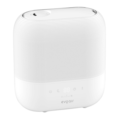 Umidificator Evoair UMIVA 4700 Smart, Wifi, Rezervor 4.8L, Capacitate de umidificare 400ml/h, Senzor umiditate, Mod Auto, Autonomie ≥9.5 ore, Aromateriapie, Indicator umiditate și temperatură, Alb [3]