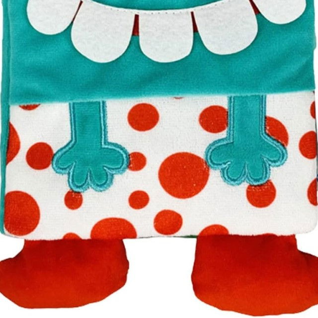 Carte senzoriala bebe, cu picioruse, educativa pentru bebelusi, 18.5 x 15 x 3 cm, Empria, Diverse modele [4]