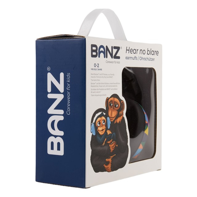 Casti antifonice pentru bebelusi si copii, Banz, Bubzee, 3-36 luni, Kaleidoscope [9]