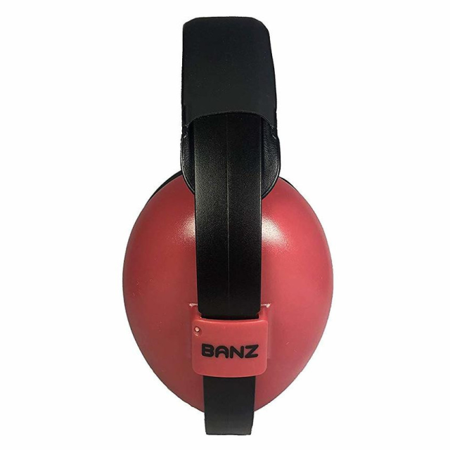 Casti antifonice pentru bebelusi si copii, Banz, Bubzee, 3-36 luni, Maroon [3]