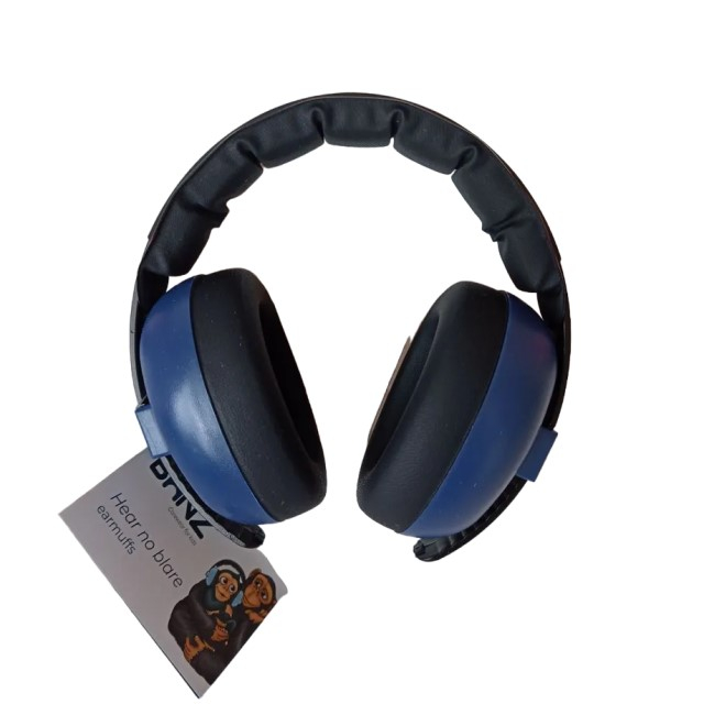 Casti antifonice pentru bebelusi si copii, Banz, Bubzee, 3-36 luni, Navy Blue [4]