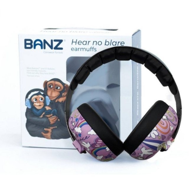 Casti antifonice pentru bebelusi si copii, Banz, Bubzee, 3-36 luni, Peace [4]