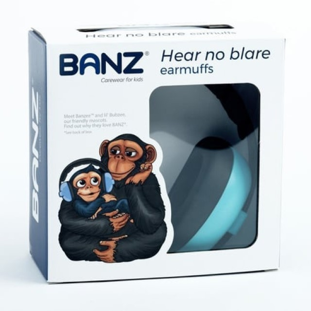 Casti antifonice pentru bebelusi si copii, Banz, Bubzee, 3-36 luni, Turcoaz [10]