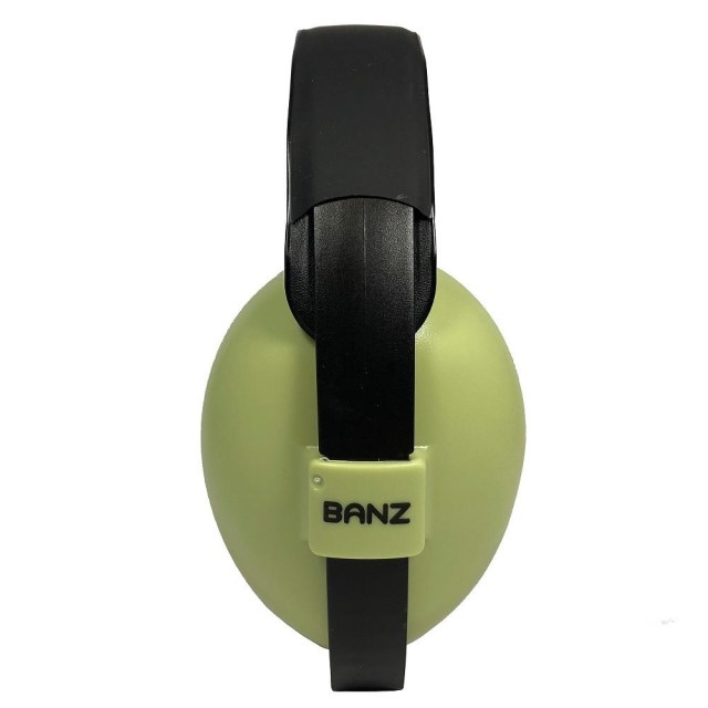 Casti antifonice pentru bebelusi si copii, Banz, Bubzee, 3-36 luni, Verde pal [3]
