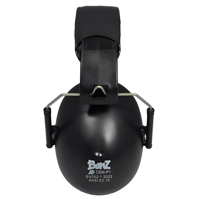 Casti antifonice pentru copii, Banz Bubzee, 3-10 ani, Black [2]