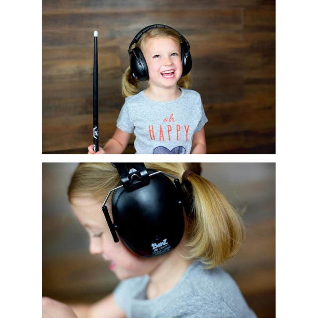 Casti antifonice pentru copii, Banz Bubzee, 3-10 ani, Black [5]
