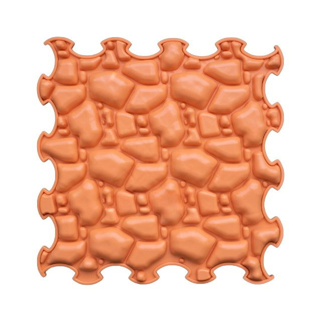 Covoras ortopedic, senzorial, set puzzle, 8 piese cu diferite texturi, Marco Polo [13]