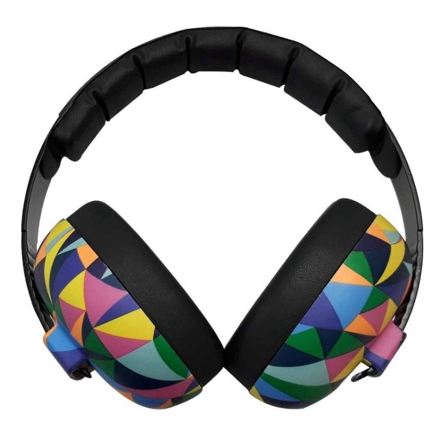 Pachet Combo, Casti Antifonice Banz bebelusi + Ochelari de Soare Protectie UV, 3 - 36 luni, Kaleidoscop [12]