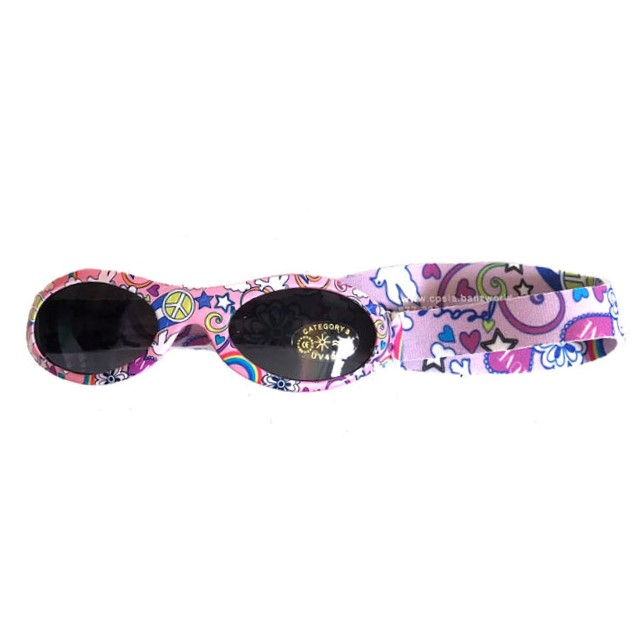 Pachet Combo, Casti Antifonice Banz copii + Ochelari de Soare Protectie UV, 3 - 36 luni, Peace [2]