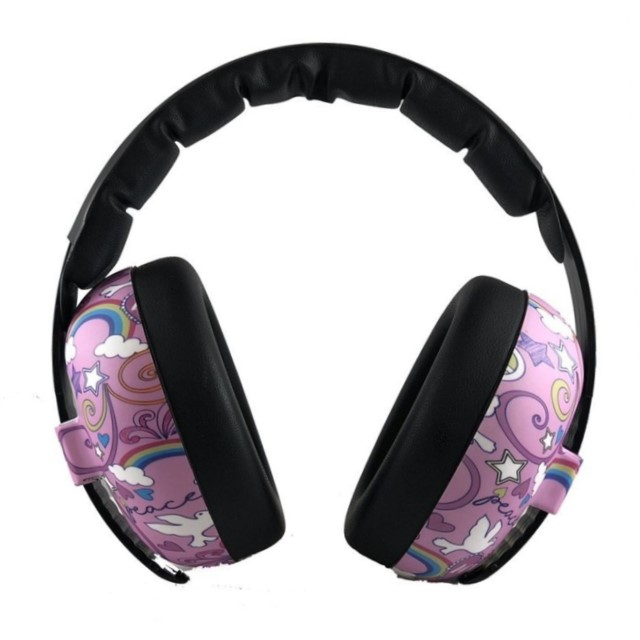 Pachet Combo, Casti Antifonice Banz copii + Ochelari de Soare Protectie UV, 3 - 36 luni, Peace [6]