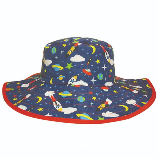 Palarie bebelusi reversibila pentru protectie solara UPF50+, Space, 0-2 ani [5]