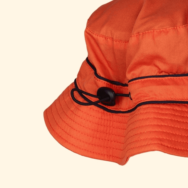 Palarie Bebelusi Bucket, Protectie Solara UPF50+, Orange, Diverse marimi [5]