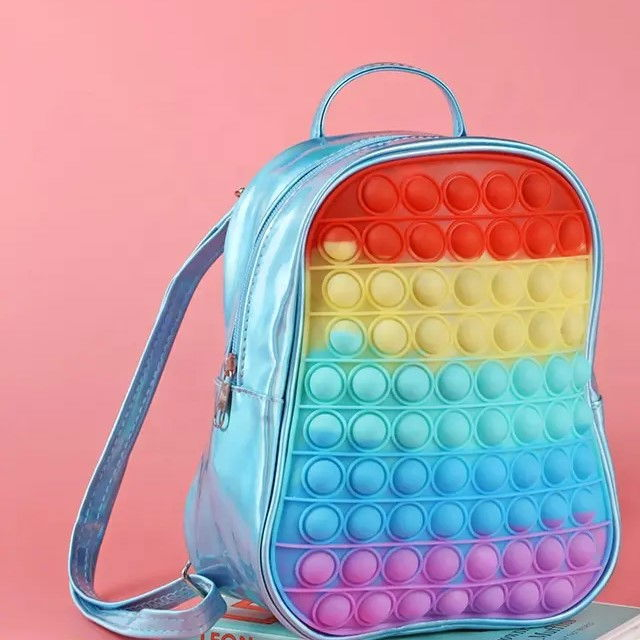 Rucsac ghiozdan prescolari, Empria, Pop It, Antistres, Rainbow [14]