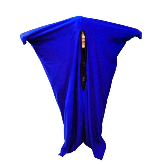 Sac senzorial pentru corp, ciorap senzorial de corp, Albastru, marime M [3]