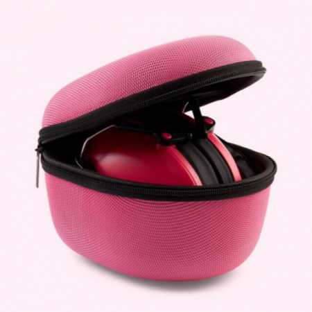 Casti antifonice copii - Carcasa Protectie pentru Casti Antifonice, 3-10 ani, Magenta
