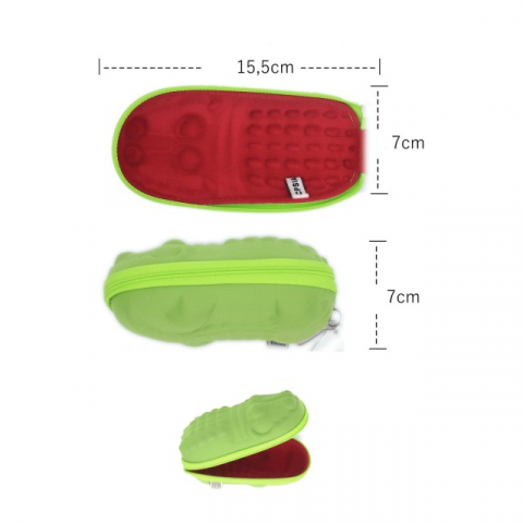 Carcasa Ochelari de soare bebelusi si copii Bubzee, Verde [6]