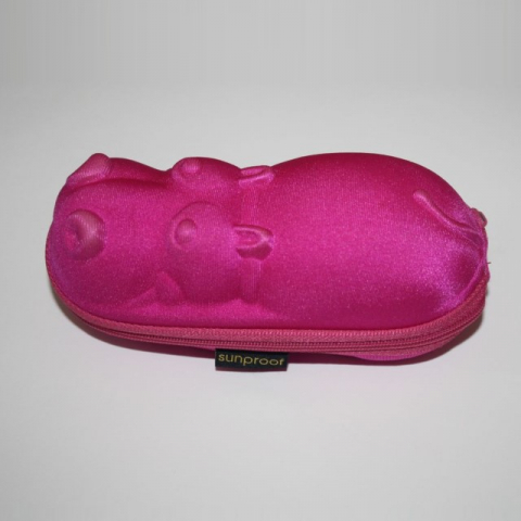 Carcasa pentru Ochelari de soare bebelusi si copii Bubzee, Roz [7]