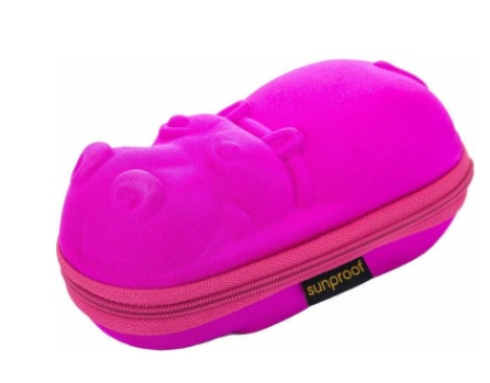 Carcasa pentru Ochelari de soare bebelusi si copii Bubzee, Roz [9]