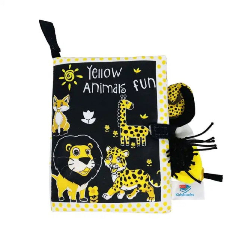 Jucarii senzoriale - Carte Senzoriala Contrastanta pentru Bebelusi Explorarea Contrastelor, 18.5 x 15 x 3 cm, Diverse modele