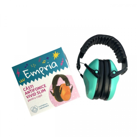 Casti antifonice copii Vivid, ajustabile, Empria, Aqua Vibe [9]