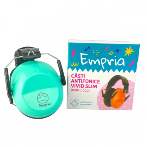 Casti antifonice copii Vivid, ajustabile, Empria, Aqua Vibe [8]