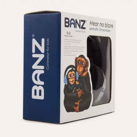 Casti antifonice pentru bebelusi si copii, Banz, Bubzee, 3-36 luni, Grafitti [9]