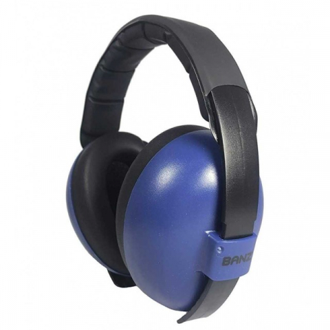 Casti antifonice bebelusi - Casti antifonice pentru bebelusi si copii, Banz, Bubzee, 3-36 luni, Navy Blue