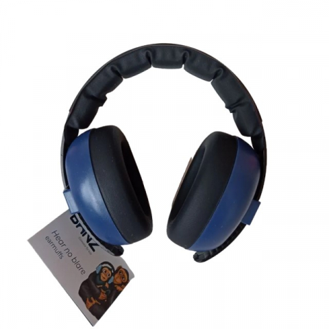 Casti antifonice pentru bebelusi si copii, Banz, Bubzee, 3-36 luni, Navy Blue [3]