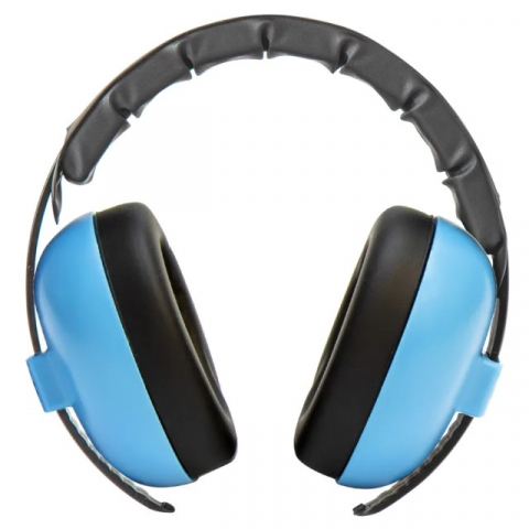 Casti antifonice pentru bebelusi si copii, Banz, Bubzee, 3-36 luni, Sky Blue