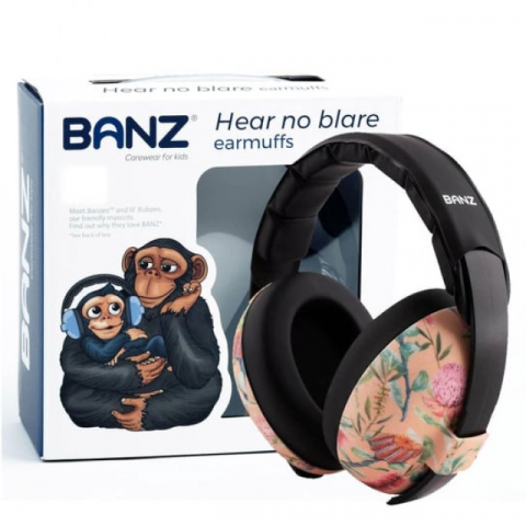 Casti antifonice pentru bebelusi si copii, Banz, Bubzee, 3-36 luni, Waratah [6]