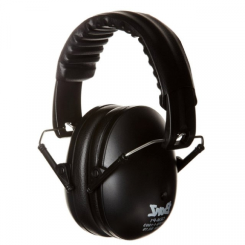 Casti antifonice copii - Casti antifonice pentru copii, Banz Bubzee, 3-10 ani, Black