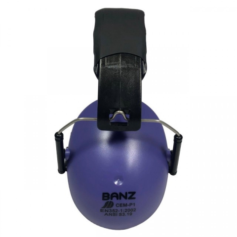 Casti antifonice copii - Casti antifonice pentru copii, Banz Bubzee, 3-10 ani, Dark Blue
