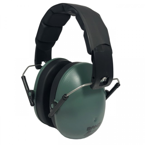 Casti antifonice copii - Casti antifonice pentru copii, Banz Bubzee, 3-10 ani, Dark Green