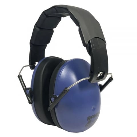 Casti antifonice copii - Casti antifonice pentru copii, Banz Bubzee, 3-10 ani, Navy