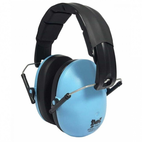 Casti antifonice copii - Casti antifonice pentru copii, Banz Bubzee, 3-10 ani, Sky Blue
