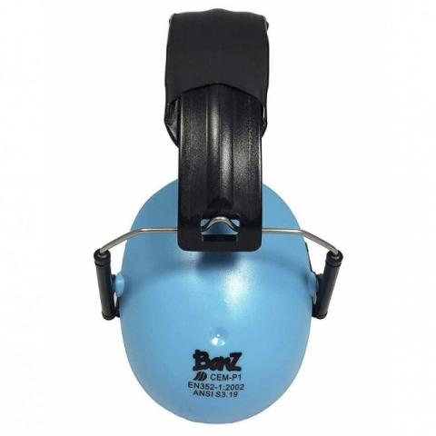 Casti antifonice copii - Casti antifonice pentru copii, Banz Bubzee, 3-10 ani, Sky Blue