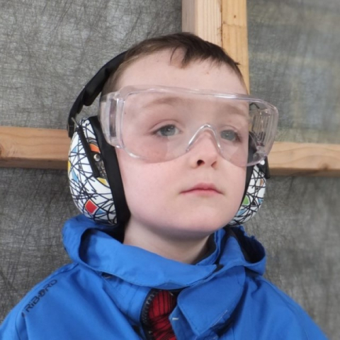 Casti antifonice pentru copii, Banz Bubzee, 3-10 ani, Squiggles [8]