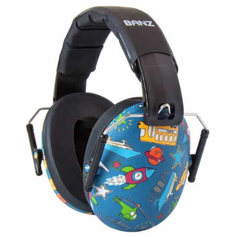 Casti antifonice pentru copii, Banz Bubzee, 3-10 ani, Transport [5]