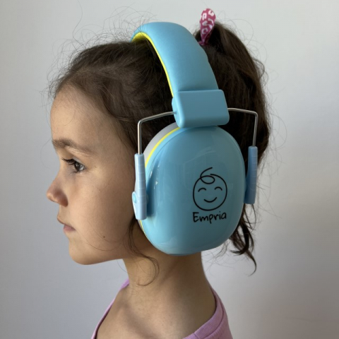 Casti antifonice pentru copii Quiet Tones, dimensiune ajustabila, Empria, Aqua Calm [12]