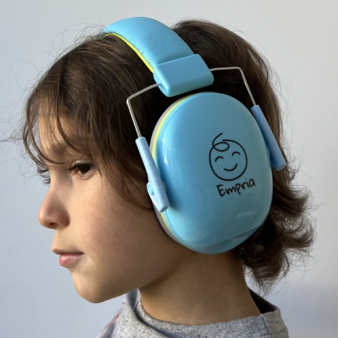 Casti antifonice pentru copii Quiet Tones, dimensiune ajustabila, Empria, Aqua Calm [3]