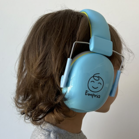 Casti antifonice pentru copii Quiet Tones, dimensiune ajustabila, Empria, Aqua Calm [7]