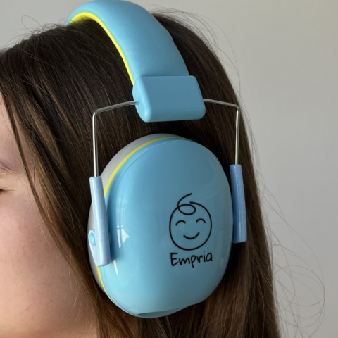 Casti antifonice pentru copii Quiet Tones, dimensiune ajustabila, Empria, Aqua Calm [9]
