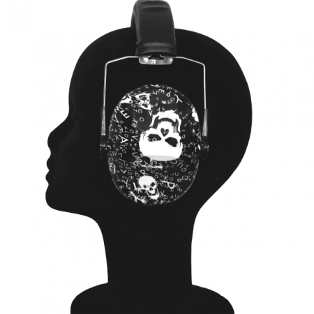 Casti antifonice pentru copii Slim Skull [4]