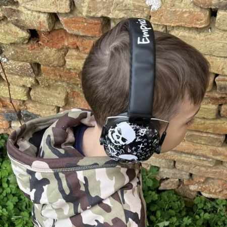 Casti antifonice pentru copii Slim Skull [2]