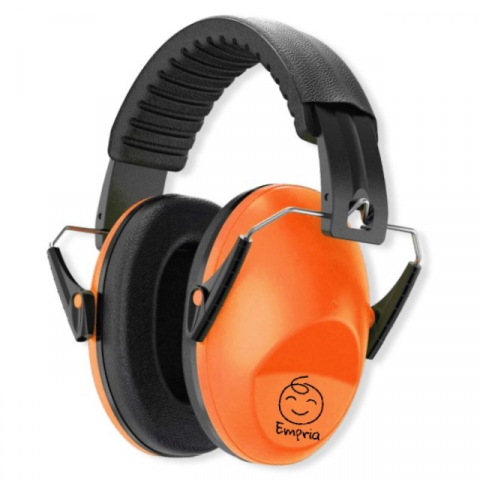 Casti antifonice pentru copii Vivid Slim, model ajustabil, Empria, Citric Glow