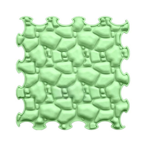 Covoras masaj tip puzzle, 8 piese cu texturi variate – First Steps [7]