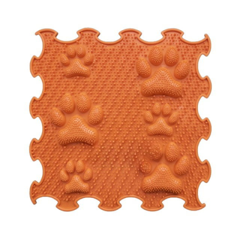 Covoras ortopedic, senzorial, set puzzle, 8 piese cu diferite texturi, Marco Polo [14]