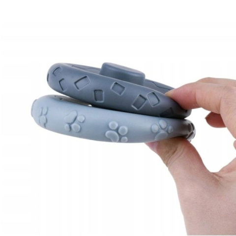 Jucarii cuburi de construit 3D din silicon pentru bebelusi, 13 cuburi si discuri conectabile, Empria [10]