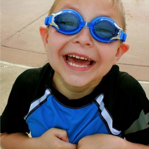 Ochelari pentru inot, Negru [5]