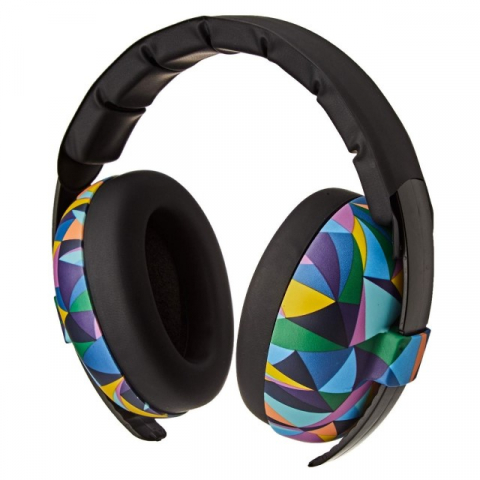 Pachet Combo, Casti Antifonice Banz bebelusi + Ochelari de Soare Protectie UV, 3 - 36 luni, Kaleidoscop [5]